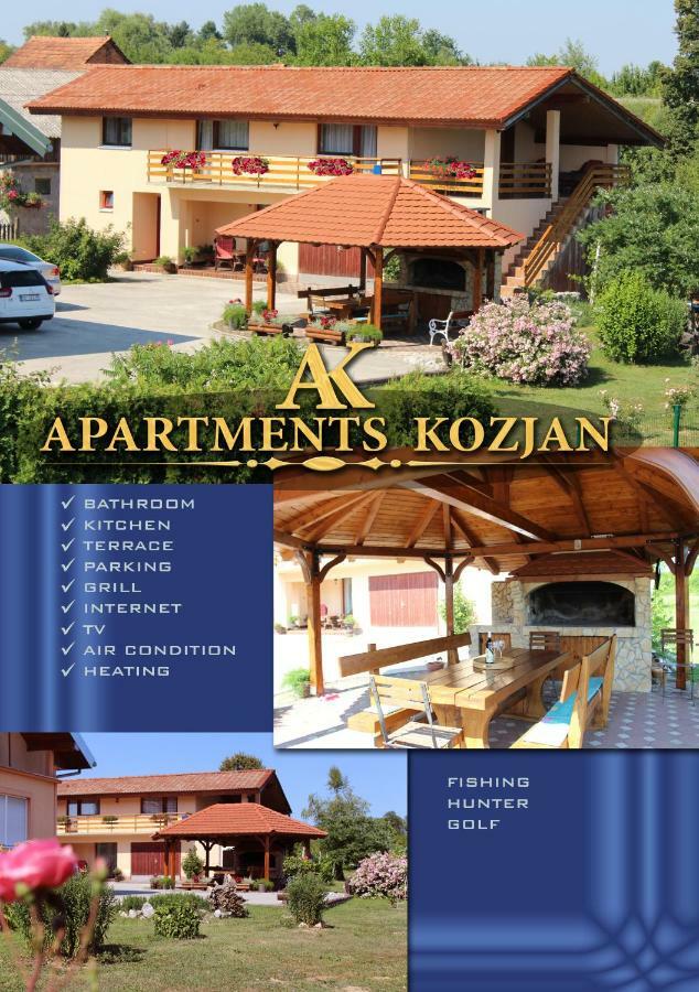 Apartments Kozjan Karlovac Exterior foto